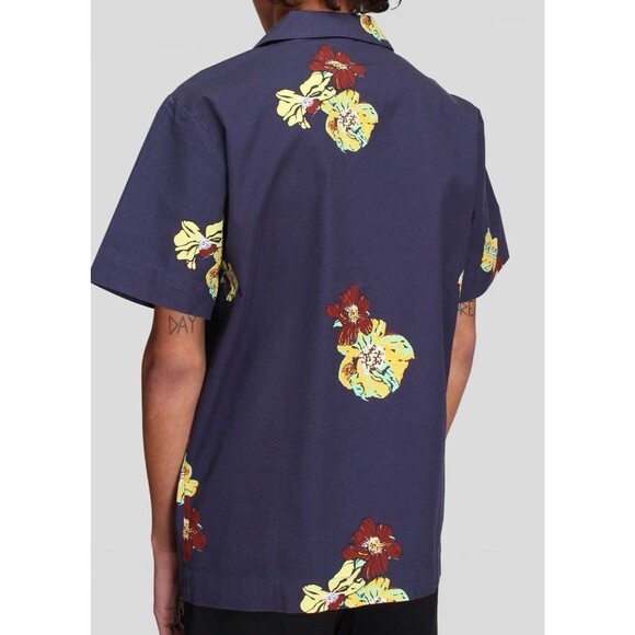 A.P.C. Chemisette Louis Camp Shirt Size: Medium NWT - Picture 2 of 7